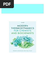 Complete Download Modern Thermodynamics For Chemists and Biochemists 2nd Edition Dennis Sherwood PDF All Chapters