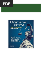 (Ebook PDF) Criminal Justice: The Essentials 4th Edition Ebook All Chapters PDF