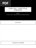 08 Redox Titrations and Introduction To Electrochemistry