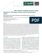 Transcriptomic Profile of Lettuce Seedlings (Lactuca Sativa) Response To Microalgae Extracts Used As Biostimulant Agents