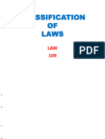 4 Classification of Laws