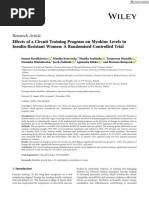 Journal of Diabetes Research - 2024 - Karolkiewicz - Effects of A Circuit Training Program On Myokine Levels in