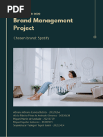 Brand Management Project