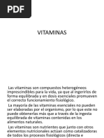 Clase 9 - VITAMINAS