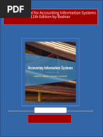 Solution Manual For Accounting Information Systems 11th Edition by Bodnar 2024 Scribd Download Full Chapters