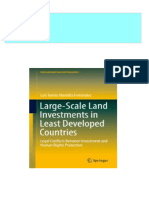 Full Download Large Scale Land Investments in Least Developed Countries Legal Conflicts Between Investment and Human Rights Protection 1st Edition Luis Tomás Montilla Fernández (Auth.) PDF