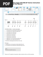 Delonghi Cooker Control Panel