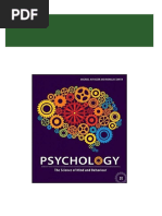 (Ebook PDF) Psychology The Science of Mind and Behaviour Australia 2024 Scribd Download