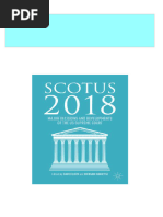 SCOTUS 2018: Major Decisions and Developments of The US Supreme Court David Klein 2024 Scribd Download