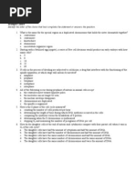 AP Biology Test #5 Meiosis)