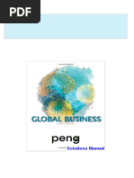 PDF Global Business 4th Edition Mike Peng Solutions Manual Download