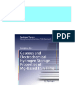 Gaseous and Electrochemical Hydrogen Storage Properties of MG Based Thin Films 1st Edition Gongbiao Xin (Auth.)