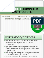 Computer Architecture Unit 1