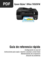 Manual Impresora Epson Tx525fw