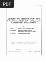 Design Report For River Water Quality