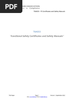 T6A033 - FS Certificates and Safety Manuals - V1 E092022