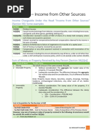 Chapter 7 - Income From Other Sources