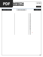 Class 11th Answer Key - 01