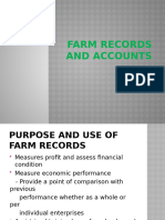 Farm Records and Accounts 1