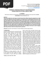 Numerical Investigations in To Crashworthiness Characteristics of Steel Conical Tubes