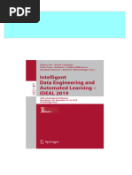 Intelligent Data Engineering and Automated Learning IDEAL 2019 20th International Conference Manchester UK November 14 16 2019 Proceedings Part I Hujun Yin All Chapter Instant Download