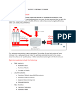 Statistics For Oracle Optimzer