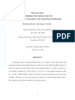 The Mad Era: A Possible New Resolution To The Horizon, Flatness, and Monopole Problems