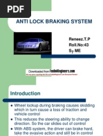 Anti Lock Braking System