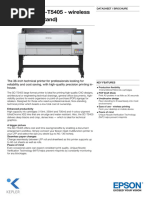 Epson SureColor SC T5405 Wireless Printer Datasheet