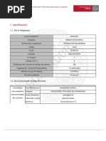 GD - 1640 - Proyectos en Química