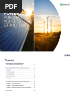 NEW Innovation in Power Purchase Agreement Structures