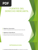 Presentacion 3 Mercantil Fuentes Del Derecho Mercantil