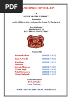 Project Report Charge Controller