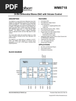 Dac WM8718-2047