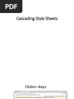 Cascading Style Sheets