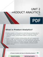 UNIT 2 - Product Analytics