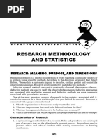 Research Method and Stats Rapid Fire Notes