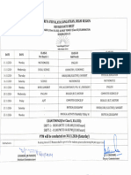 Datesheet