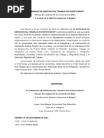 Programa XII Jornadas de Derecho Del Trabajo de Puerto Montt