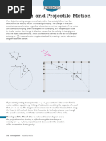 Circular and Projectile Motion