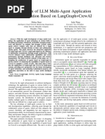 Exploration of LLM Multi-Agent Application Implementation Based On LangGraph+CrewAI.18241v1