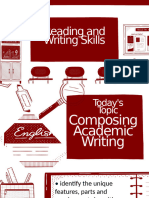 Reading and Writing PPT Composing Academic Writing q2