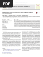 01 Cyclic Behaviour Characterization of Web Panel Components in Bolted End-Plate Steel Joints