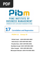 RM.-17 Correlation and Regression