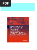 [Ebooks PDF] download Proceedings of the 6th International Conference and Exhibition on Sustainable Energy and Advanced Materials ICE SEAM 2019 16 17 October 2019 Surakarta Indonesia Ubaidillah Sabino full chapters