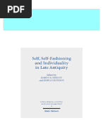 (Ebooks PDF) Download Self Self Fashioning and Individuality in Late Antiquity Joshua Levinson Full Chapters