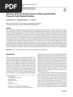 Analysis of Geocell Reinforced