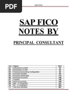 SAP FI Document