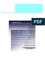 Thin Film Catalysts For Proton Exchange Membrane Water Electrolyzers and Unitized Regenerative Fuel Cells Peter Kúš 2024 Scribd Download