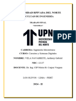 Laboratorio N°03/ Final - Circuitos y Sistemas Digitales UPN 2024 - II